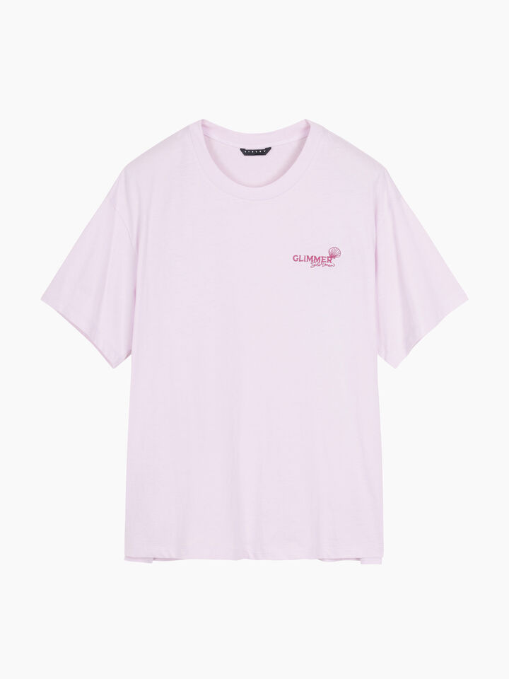 T-SHIRT - sisley k short sleeve t-shirt - Lilac | Sisley K image number 1